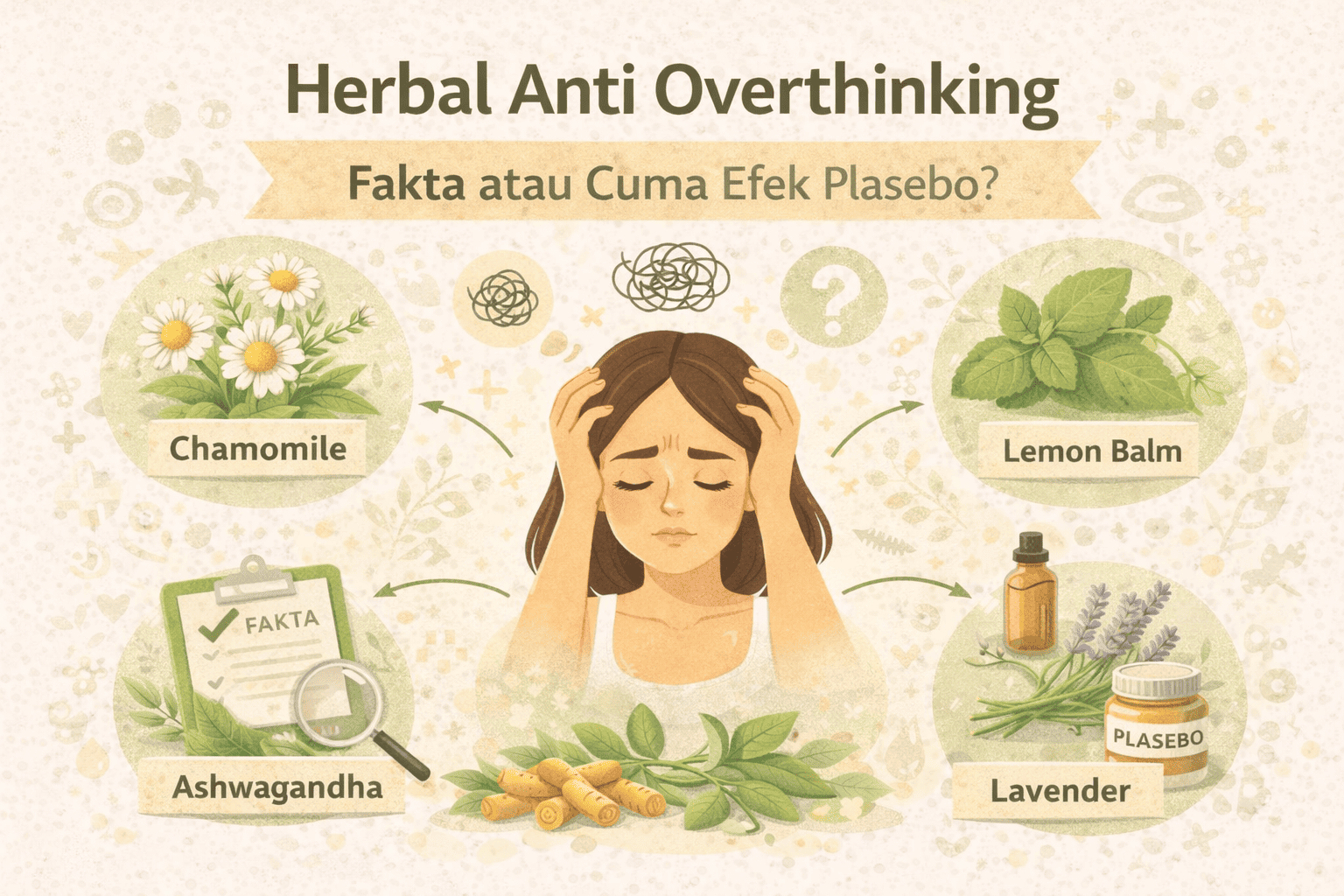 Herbal Anti Overthinking: Fakta atau Cuma Efek Plasebo?